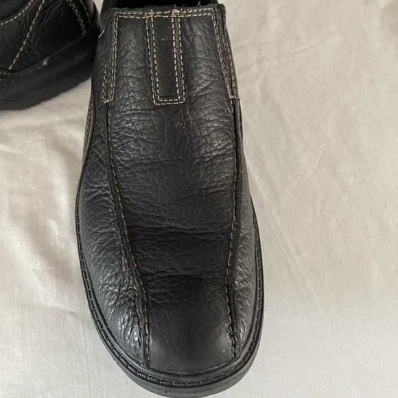 Clarks collections Black slip on mens size 9.5 loafer - Picture 8 of 8